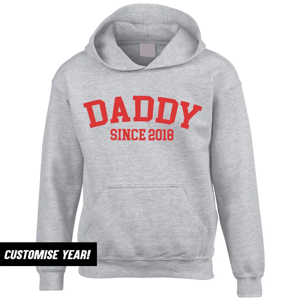 Personalised Daddy Since Hoodie (MRK X) daddy outfits clearance