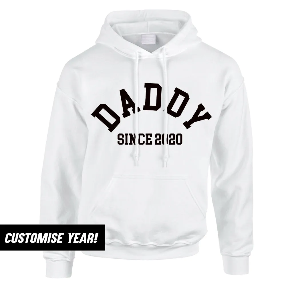 Personalised Daddy Since Hoodie (MRK X) dad bod shirts discount