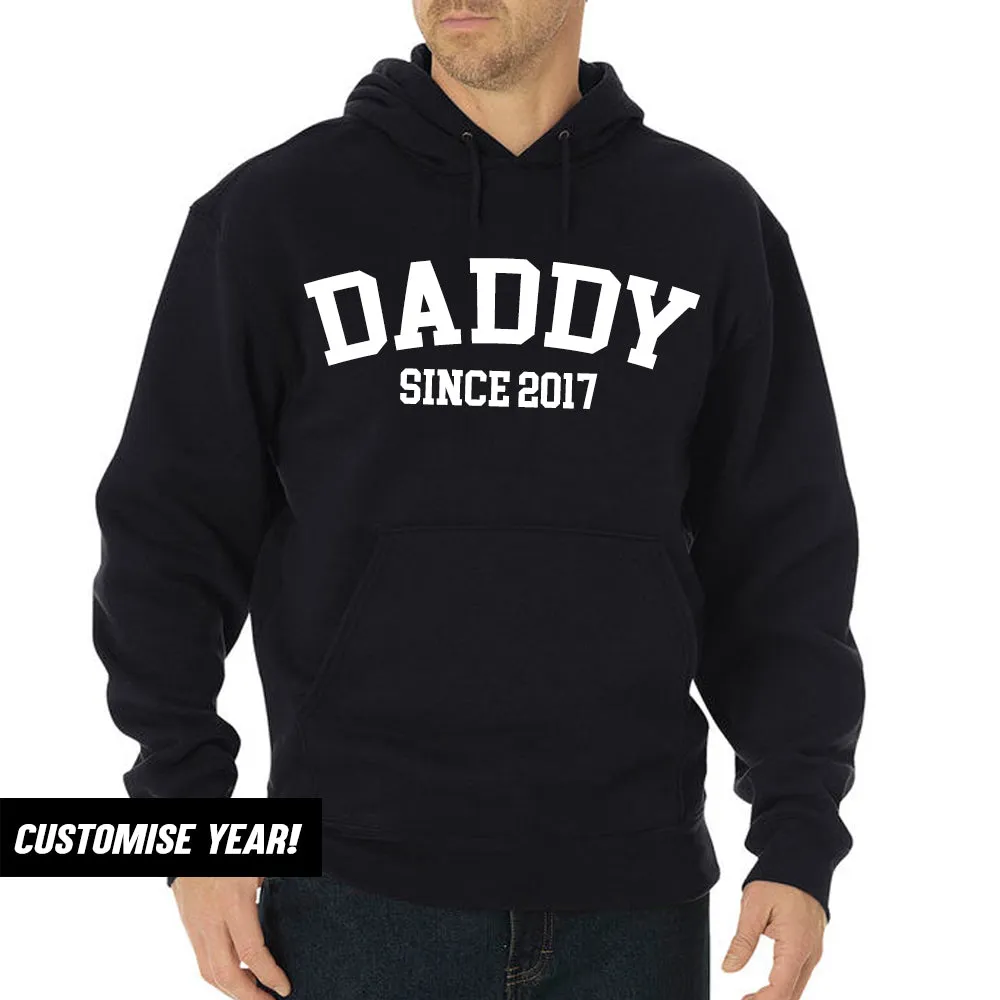 Personalised Daddy Since Hoodie (MRK X) dad bod shirts discount