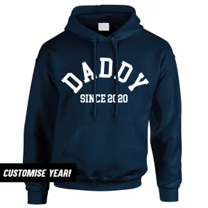 Personalised Daddy Since Hoodie (MRK X) dad bod shirts discount