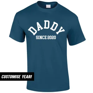 Personalised Daddy Since T-Shirt (MRK X) dad bod shirts discount