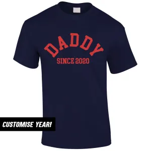 Personalised Daddy Since T-Shirt (MRK X) dad bod shirts discount