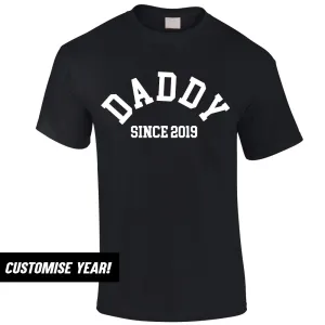 Personalised Daddy Since T-Shirt (MRK X) dad bod shirts discount
