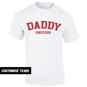 Personalised Daddy Since T-Shirt (MRK X) dad bod shirts discount