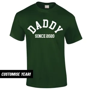 Personalised Daddy Since T-Shirt (MRK X) daddy outfits clearance