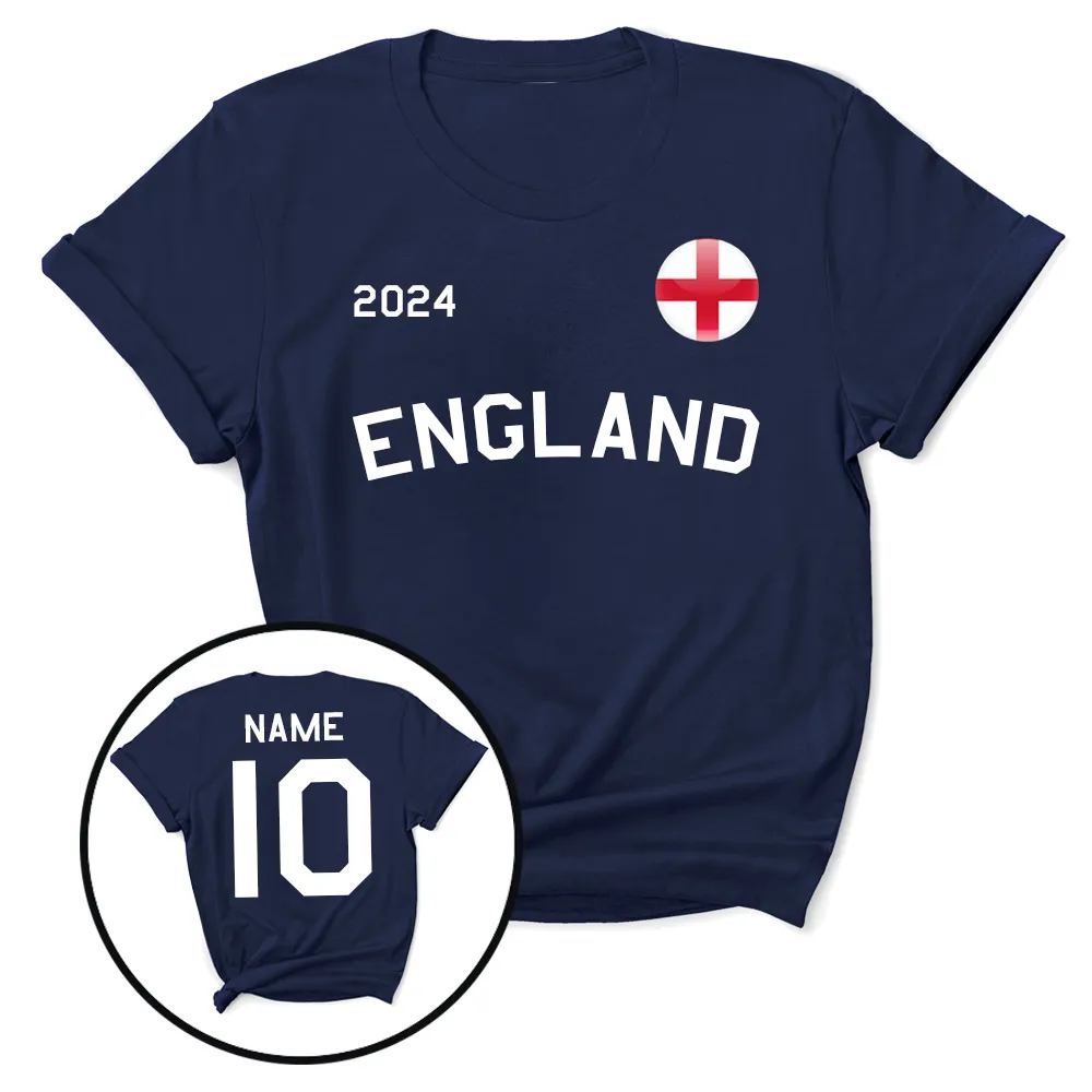 Personalised England Supporters T-Shirt