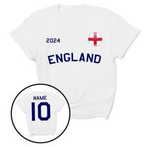 Personalised England Supporters T-Shirt daddy outfits clearance