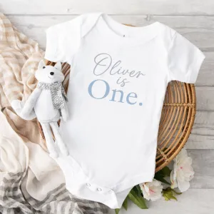 Personalised First Birthday Baby Vest boys clothes cheap sale