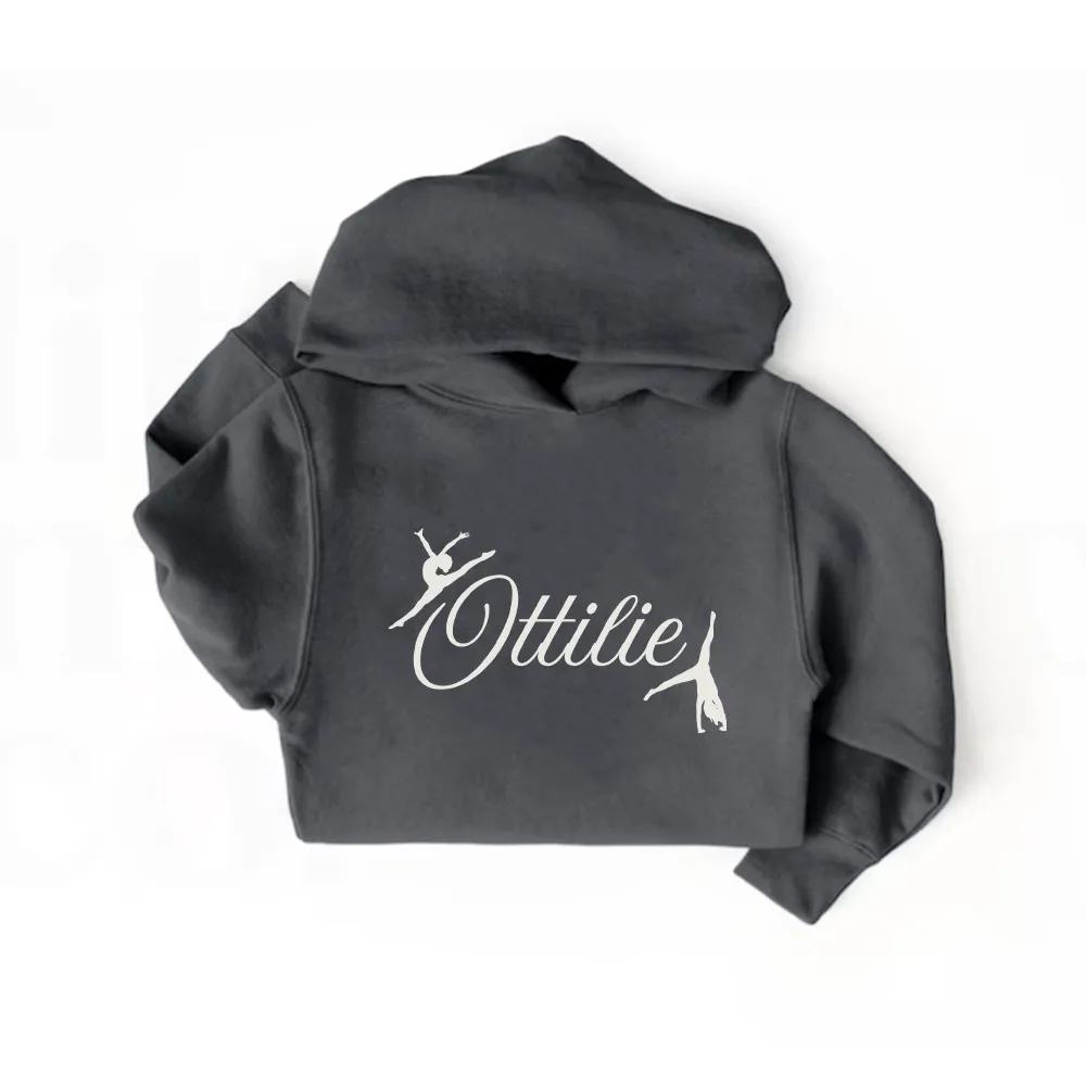 Personalised Gymnast Kids Hoodie