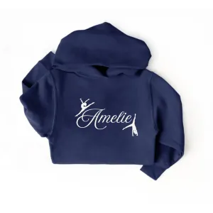 Personalised Gymnast Kids Hoodie discount girls tops