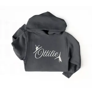 Personalised Gymnast Kids Hoodie discount girls tops