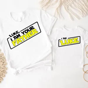 Personalised I Am Your Father T-Shirts dads clothes cheap