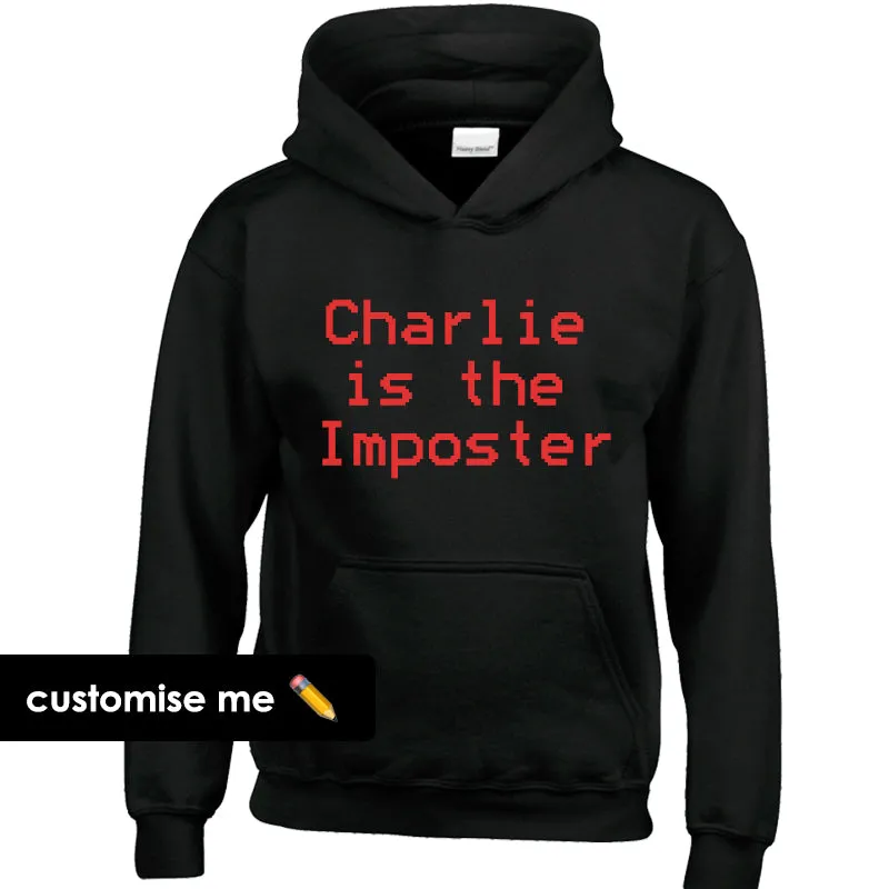Personalised Imposter Kids Hoodie (MRK X)