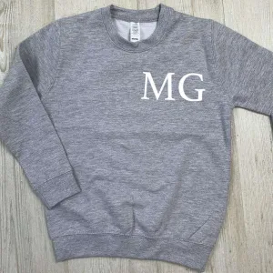 Personalised Initial Core Sweatshirt (MRK X) boys apparel promo code