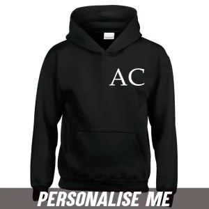 Personalised Initial Junior Hoodie 00 (MRK X) girls skirts clearance