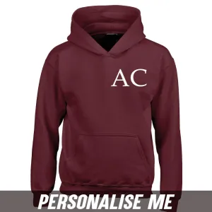 Personalised Initial Junior Hoodie 00 (MRK X) girls pajamas promo