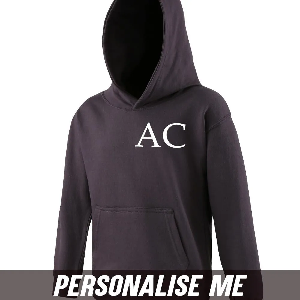 Personalised Initial Junior Hoodie 00 (MRK X) boys apparel promo code
