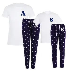 Personalised Initial Matching Star Pyjamas discount mum dresses