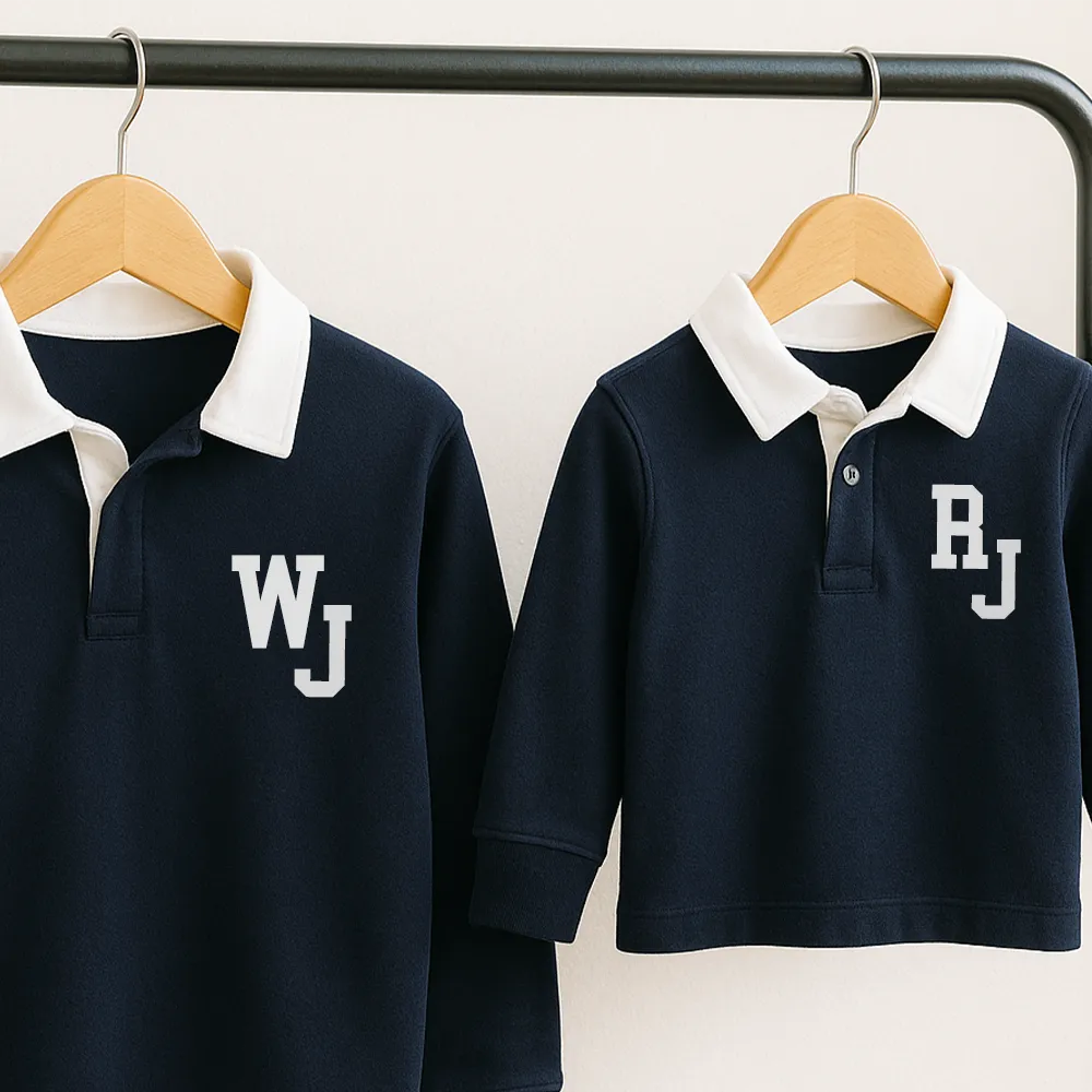 Personalised Initials Matching Rugby Shirts dad hats promo code
