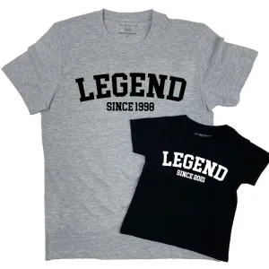 Personalised Legend Since T-Shirt (MRK X) dad bod shirts discount