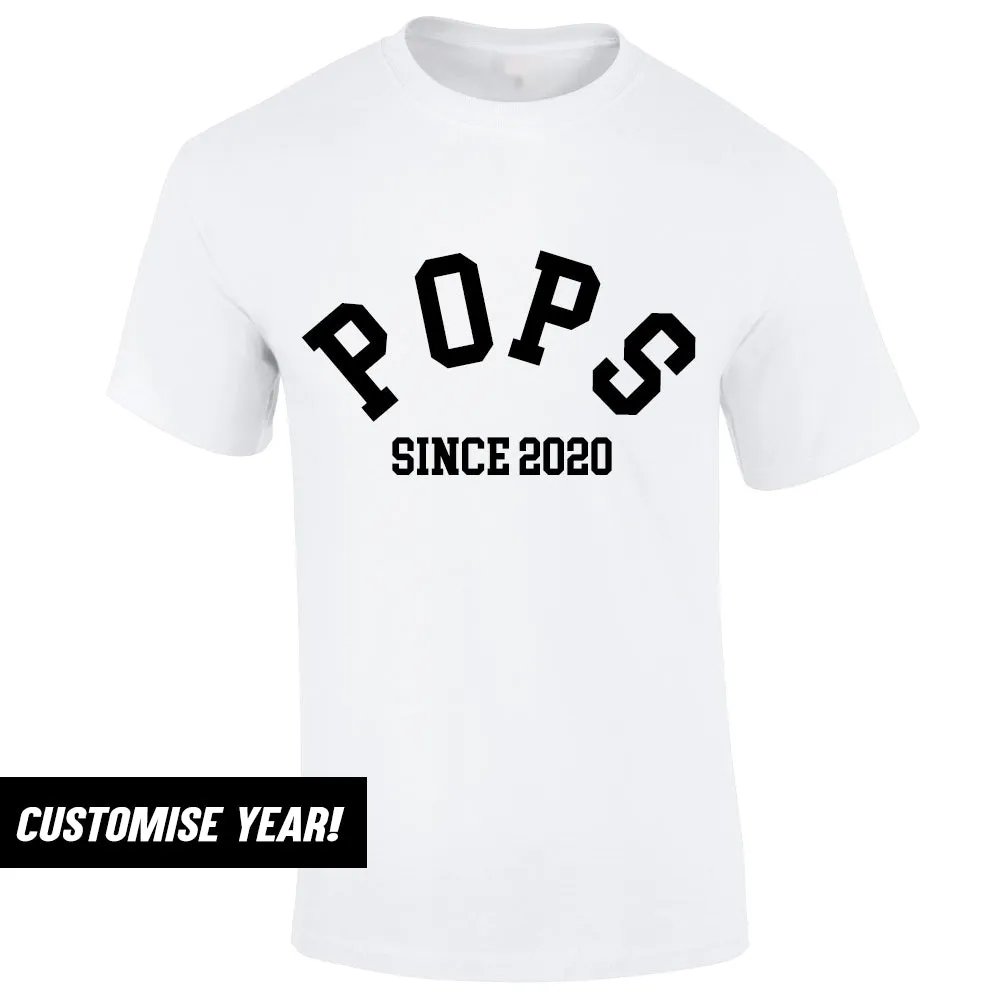 Personalised Pops Since T-Shirt (MRK X)