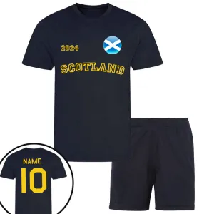 Personalised Scotland Supporters Kit daddy outfits clearance
