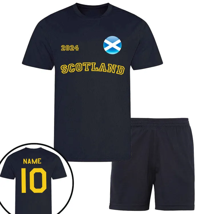 Personalised Scotland Supporters Kit daddy outfits clearance