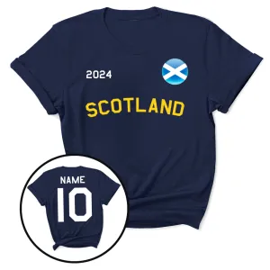 Personalised Scotland Supporters T-Shirt daddy outfits clearance