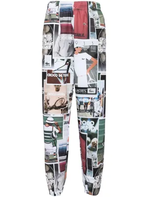 Photograph-Print Straight-Leg Track Pants cheap bottoms online shop