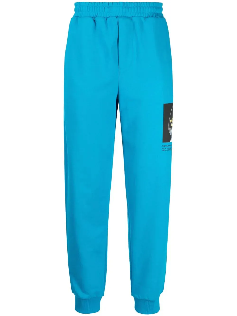 Photographic-Print Cotton Track Pants cheap bottoms online shop