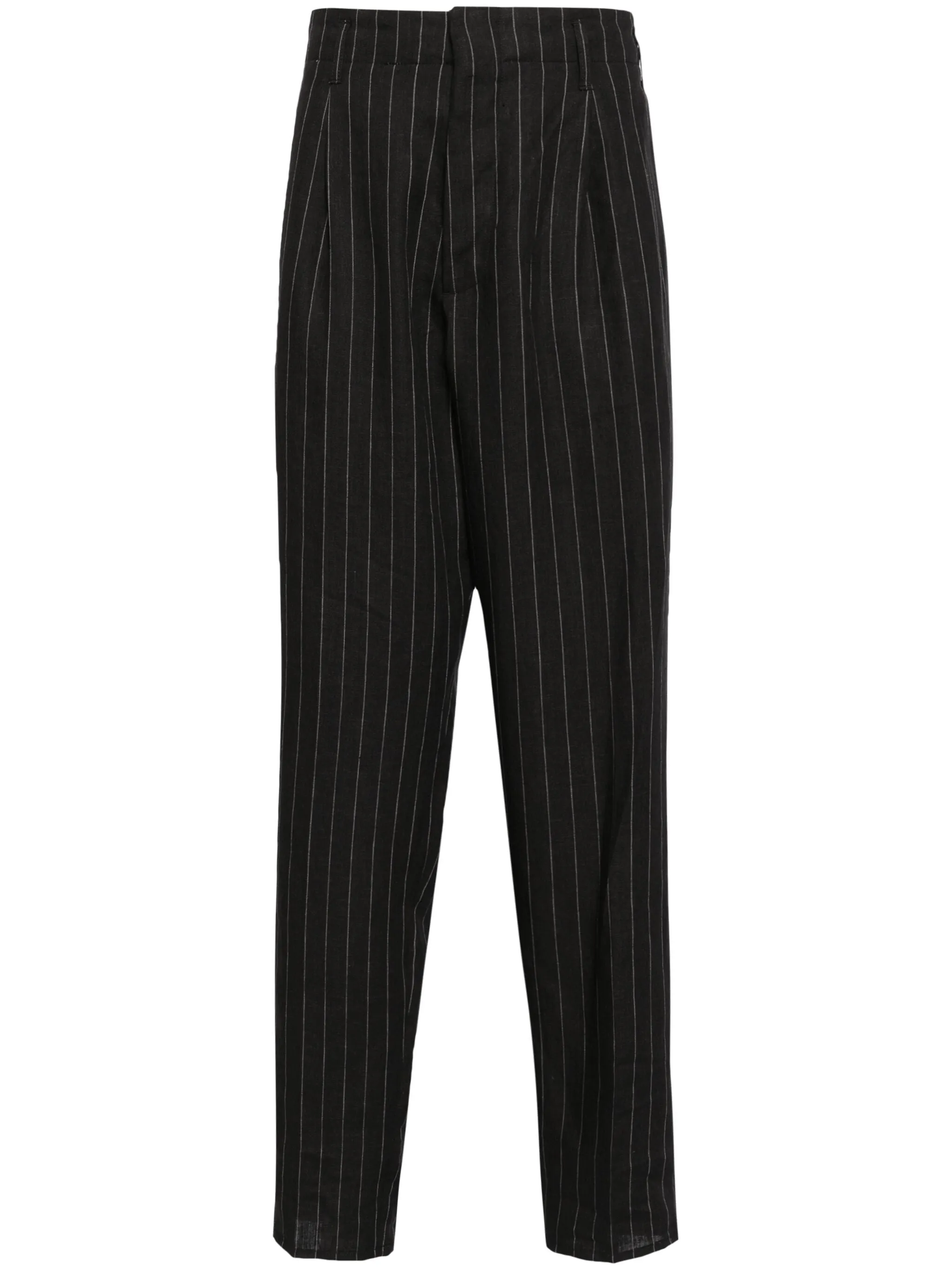 Pinstripe Linen Trousers cheap bottoms online shop