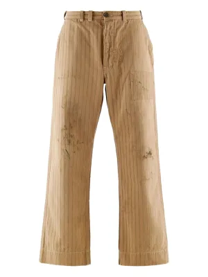 Pinstriped Trousers cheap bottoms online shop