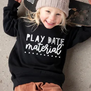 Playdate Material Sweatshirt boys fashion clearance