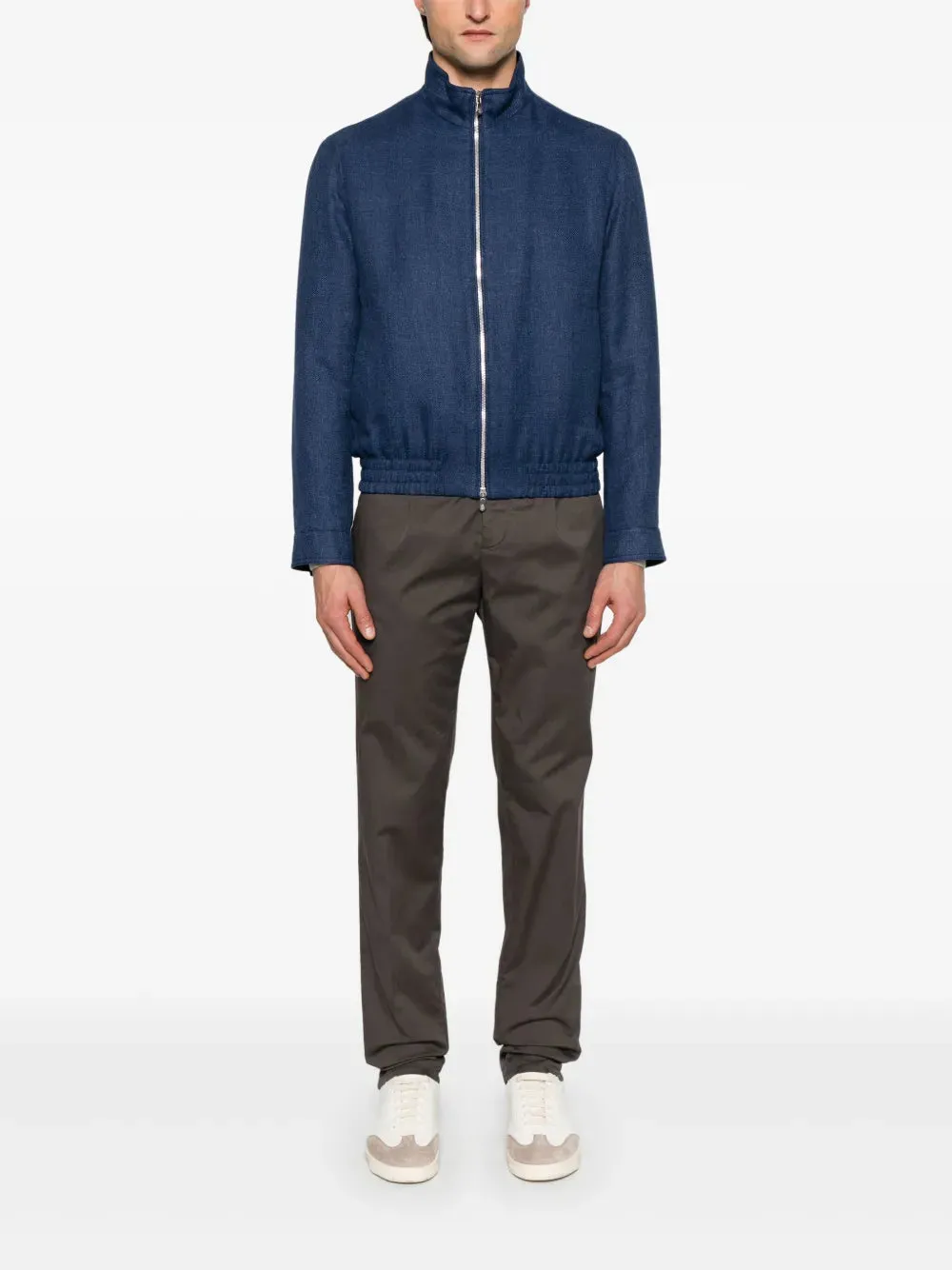Pleat-Detail Trousers