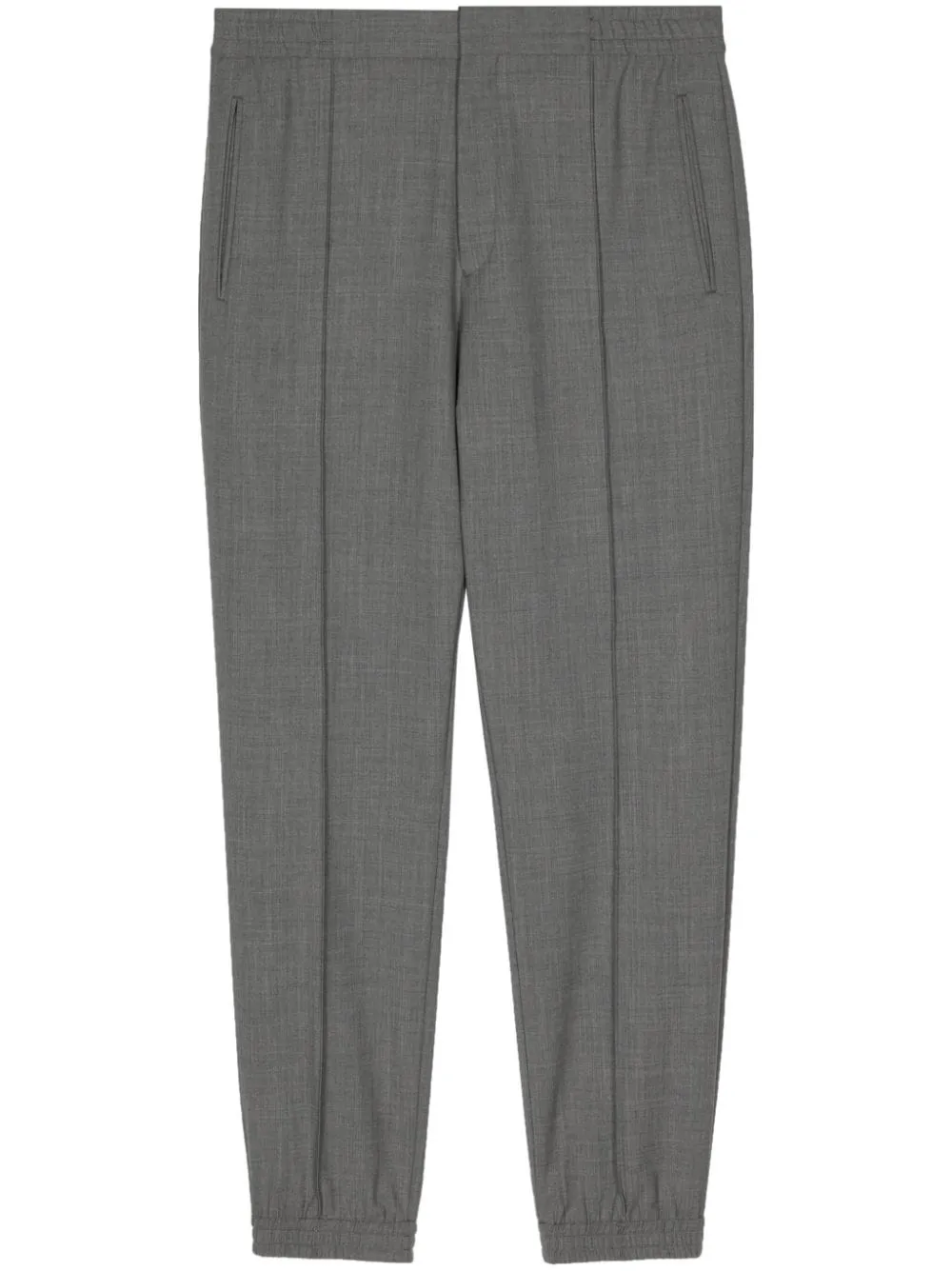 Pleated Tapered Trousers cheap bottoms online shop