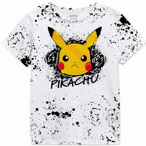 Pokemon Pikachu Splat Kids T-Shirt boys wear best deals