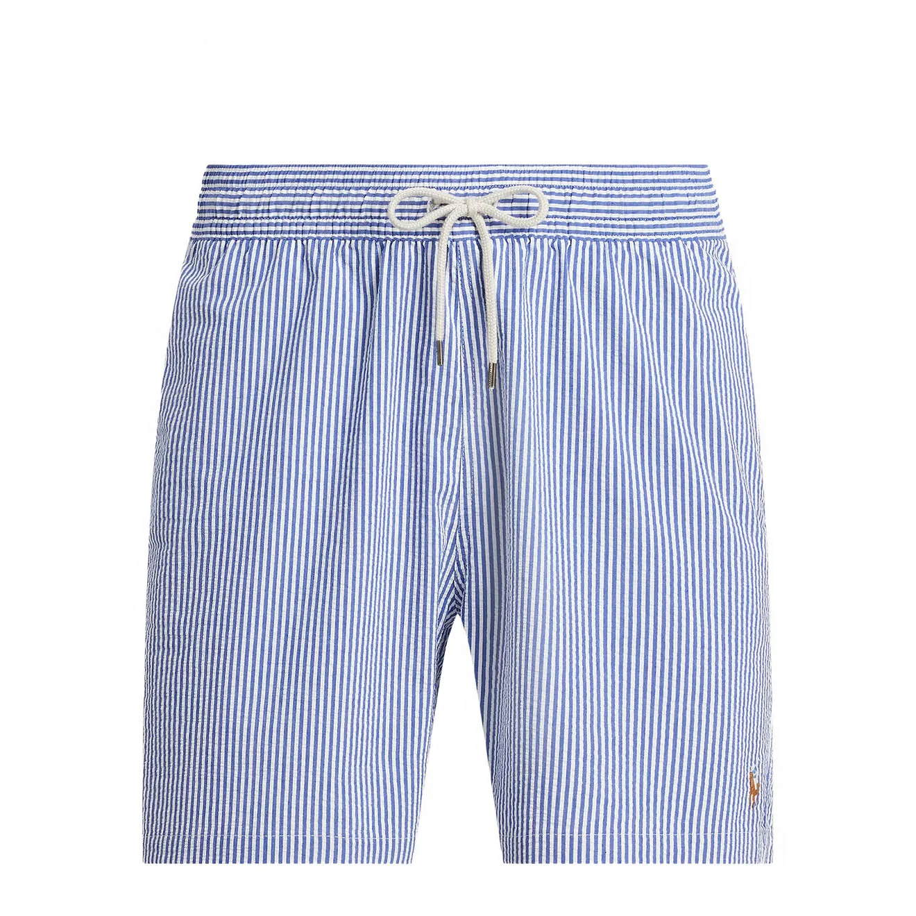 Polo Ralph Lauren 14.5 cm Traveller Swimming Trunk Cruise Royal Seersucker mens shorts outlet store