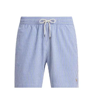 Polo Ralph Lauren 14.5 cm Traveller Swimming Trunk Cruise Royal Seersucker mens shorts outlet store
