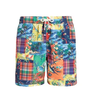 Polo Ralph Lauren 14.5 cm Traveller Swimming Trunk Heritage Patchwork mens shorts outlet store
