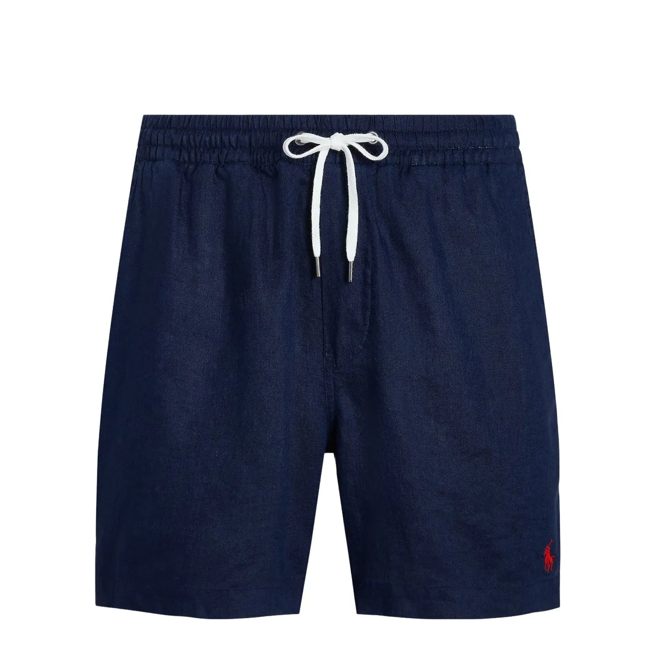 Polo Ralph Lauren 15.2 cm Polo Prepster Linen Short Newport Navy mens shorts outlet store