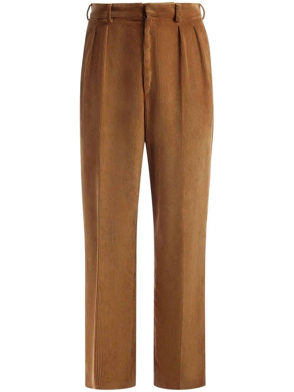 Pressed-Crease Tailored Trousers cheap bottoms online shop