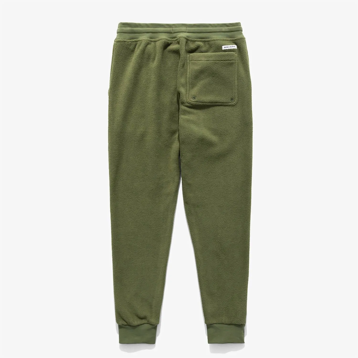 Primary Polar Fleece Pants In Dark Olive