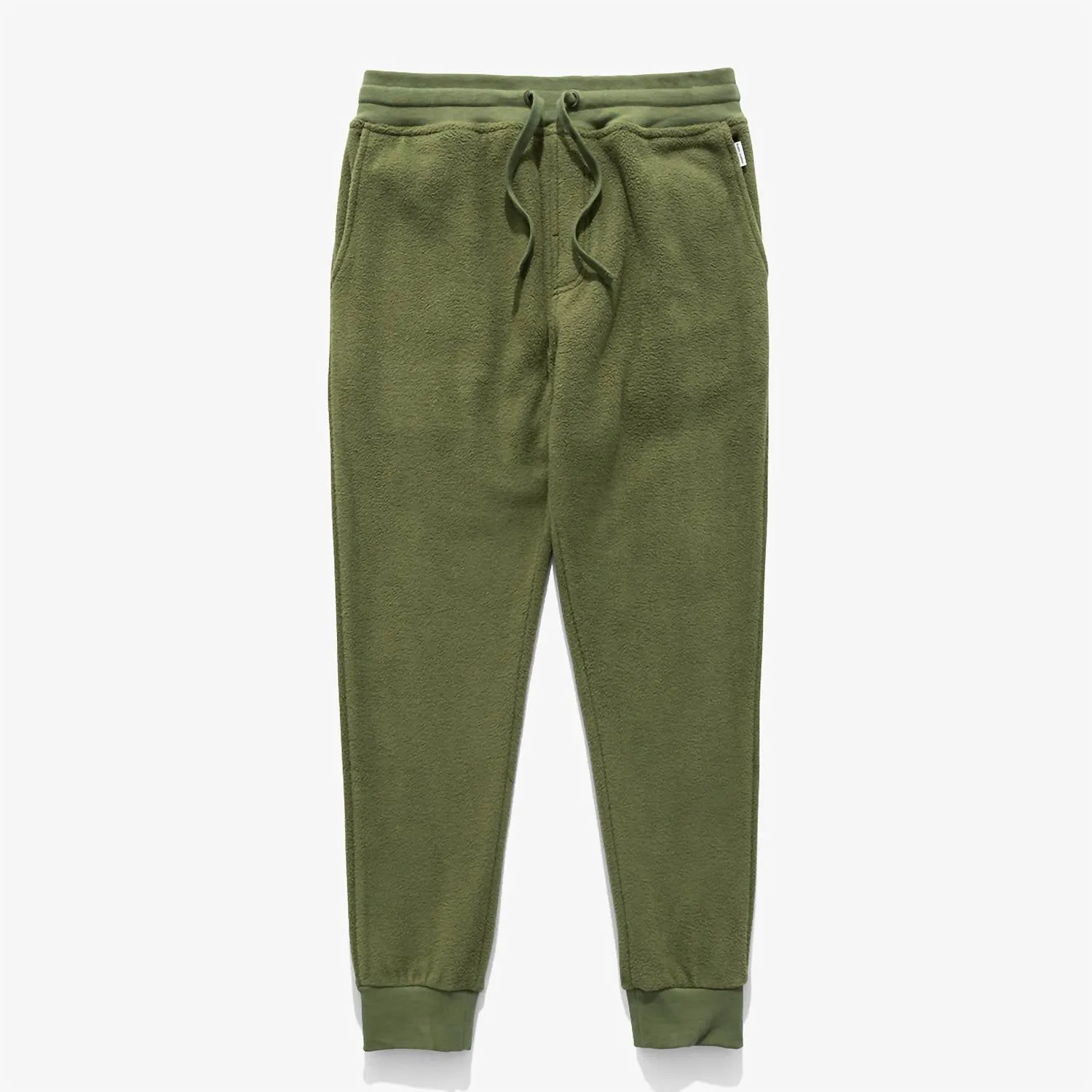 Primary Polar Fleece Pants In Dark Olive