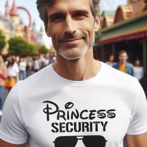Princess Security Dad T-Shirt dad bod shirts discount