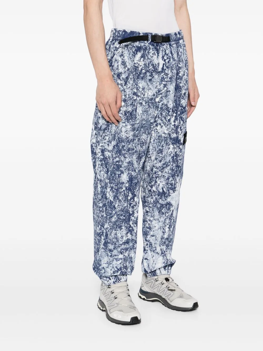 Printed Cargo Pants