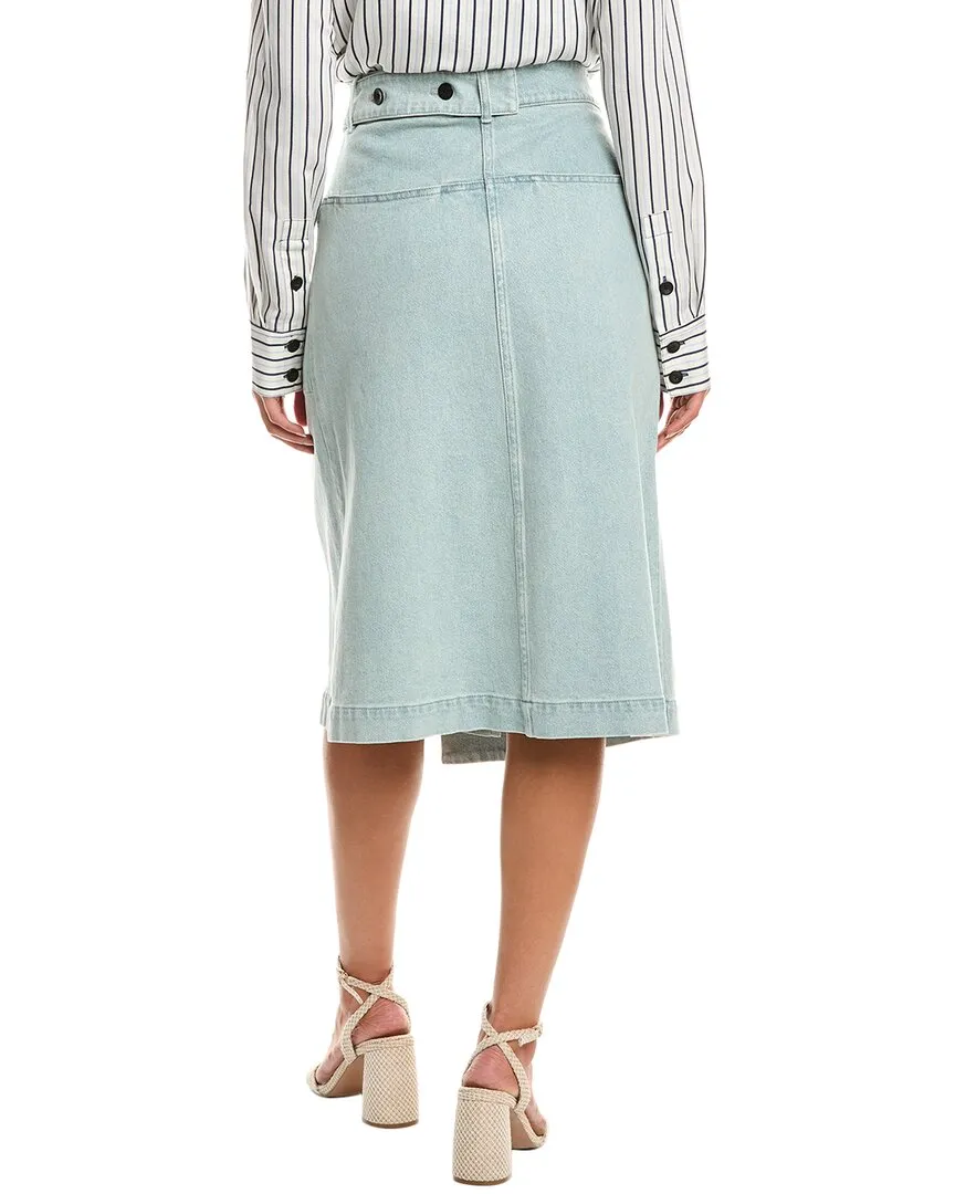 Proenza Schouler White Label Iris Wrap Skirt