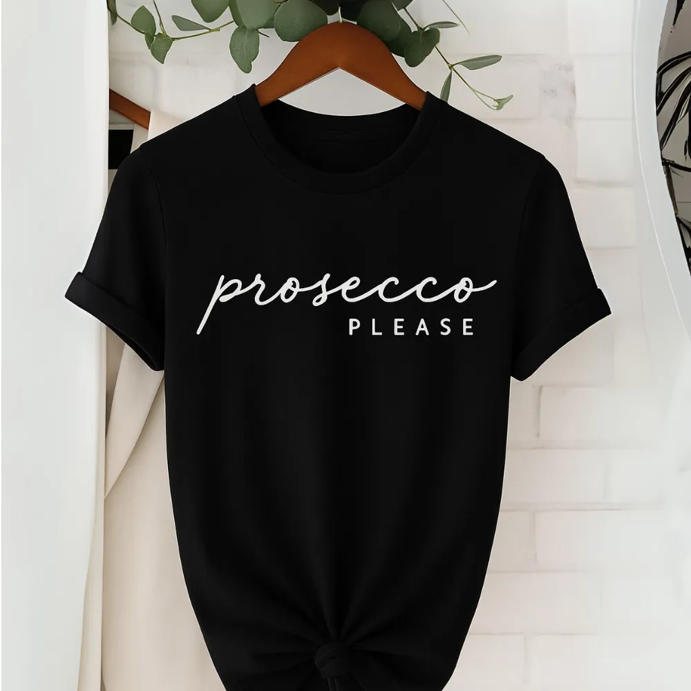 Prosecco Please T-Shirt maternity dresses promo