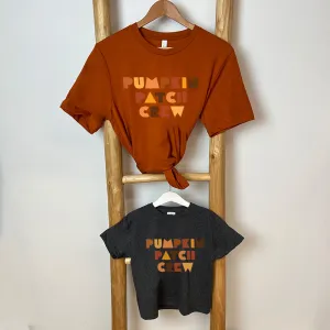 Pumpkin Patch Crew Matching Mum and kid T-Shirts mum blouses clearance