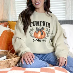 Pumpkin Season Women's Sweatshirt pregnancy clothes clearance