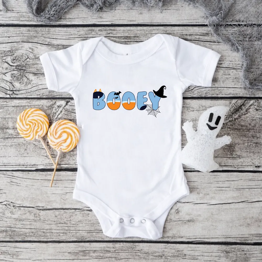 Puppy Dog - Booey Halloween White Baby Vest cheap baby clothes online